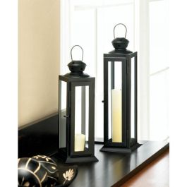 TALL SLEEK AND LEAN STAR CUTOUT LANTERN